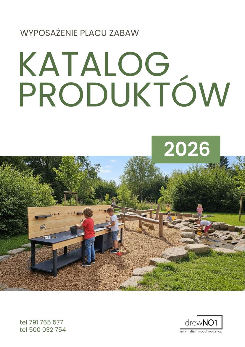 Okładka katalogu produktów drewNO1 2026